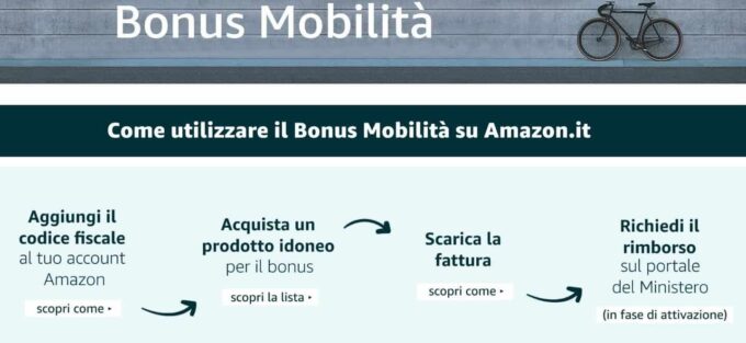 bonus mobilità amazon