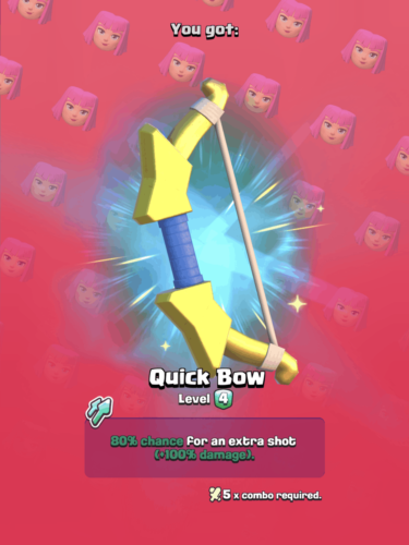 Clash quest Quick bow