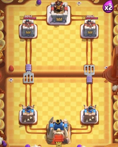 clash royale nuova arena